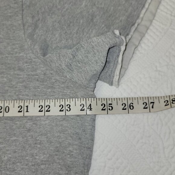 731. Disney EEYORE Short Sleeve Shirt Gray Pink Sz ? XL - Picture 3 of 6